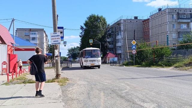 "новинка" Автобус ПАЗ-4234-04 № КЕ 825 66 Маршрут12 Ивдель-Лесозавод смотреть онлайн