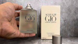 Мужская туалетная вода - Armani Acqua Di Gio Pour Homme - обзор / Тестер Шоп