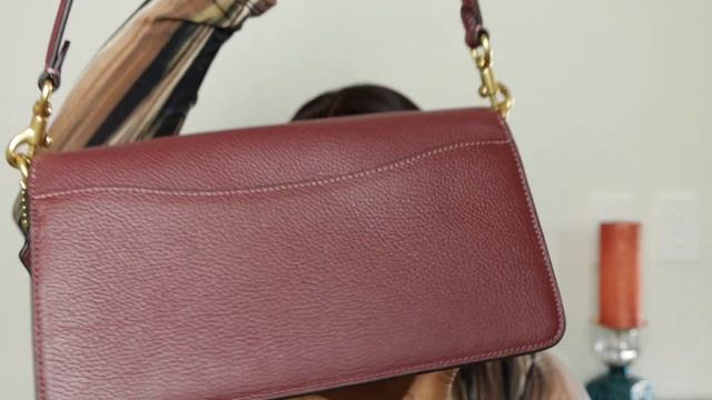 Coach Tabby Shoulder Bag 26 Review | Coach Tabby Brass/Wine Bag