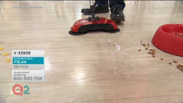 EasyEdge Lightweight Hard Floor Sweeper on QVC смотреть онлайн