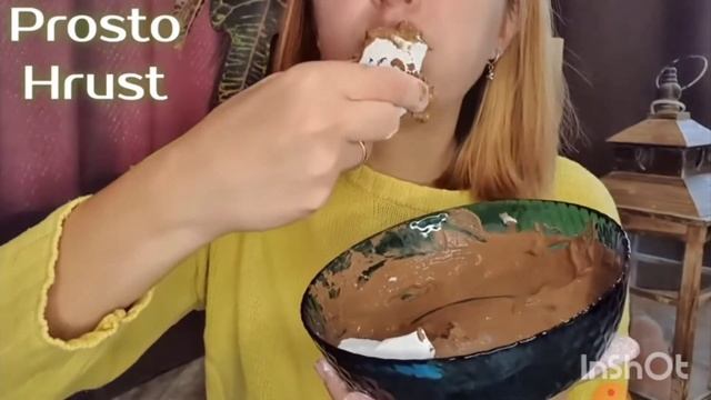 Asmr, gray chalk in paste🍫🍫🍫Мугбанк, мел В шоколадном пасте😋 смотреть онлайн