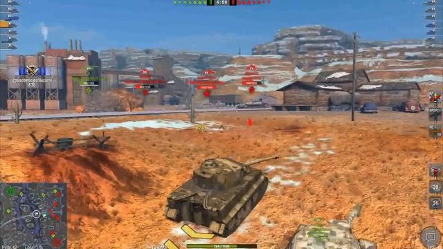 W.O.T blitz CZE / tiger 131 - nevydařená bitva смотреть онлайн