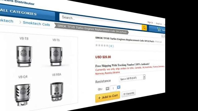 Quick Smok TFV8 Cloud Beast and TFV8 Turbo Engines Coils Review смотреть онлайн