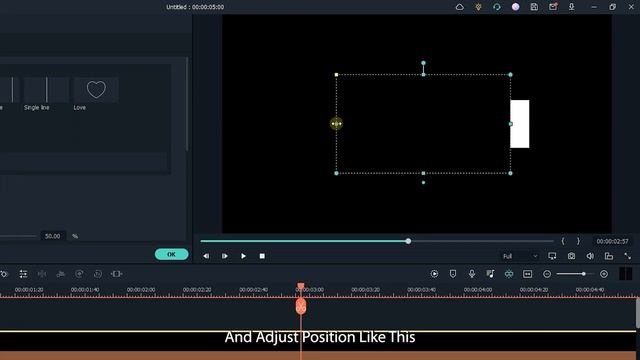 How To Make Text Slide Effect On Filmora 11