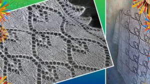 Шикарный узор для палантина 🔥🔥