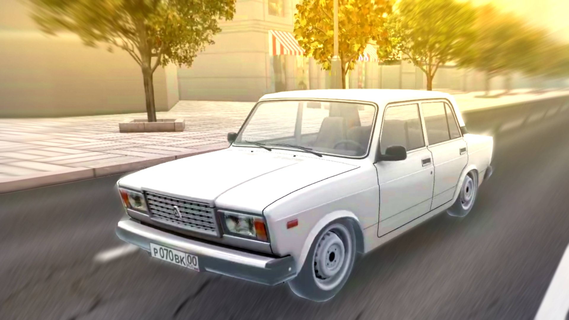 ШАШКИ НА ЗАНИЖЕННОЙ ВАЗ 2107! Driving Zone: Russia смотреть онлайн