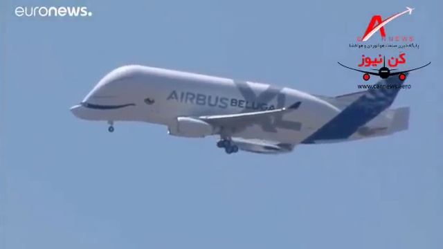 Airbus Beluga XL Whale takes flight for the first time смотреть онлайн