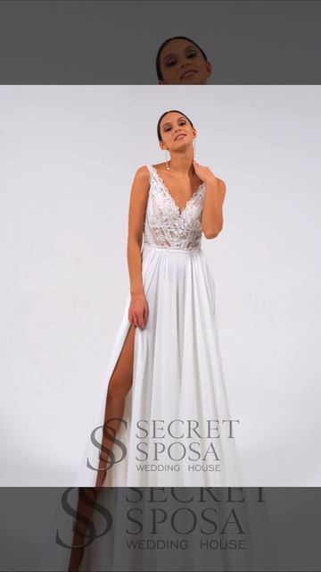 Свадебное платье Пайпер из коллекции «Glow» от бренда Gabbiano