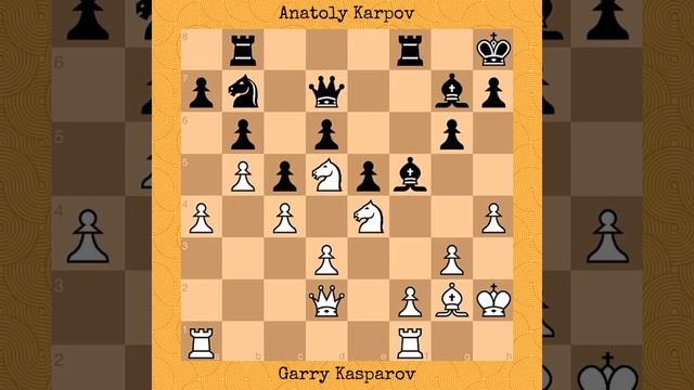 Garry Kasparov vs Anatoly Karpov | World Championship Match, 1987 #chess смотреть онлайн