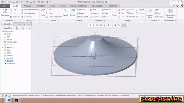 IMPELLER || How to Design Impeller || CREO TUTORIAL смотреть онлайн
