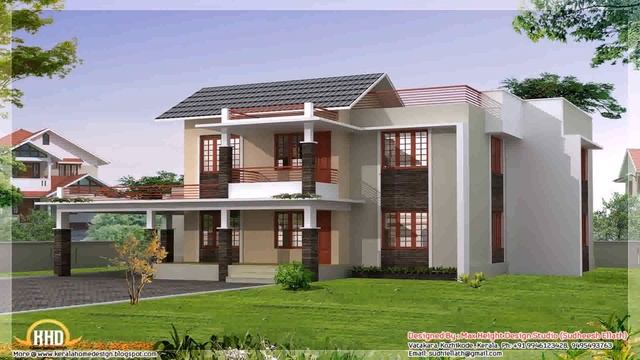 Modern House Designs And Floor Plans In India смотреть онлайн