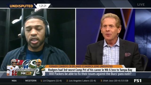 UNDISPUTED | Scandrick: Here's the NFC Championship Game history for Packers, Bucs game смотреть онлайн
