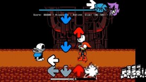 FNF OH GOD NO BUT SANS AND PAPYRUS SING IT