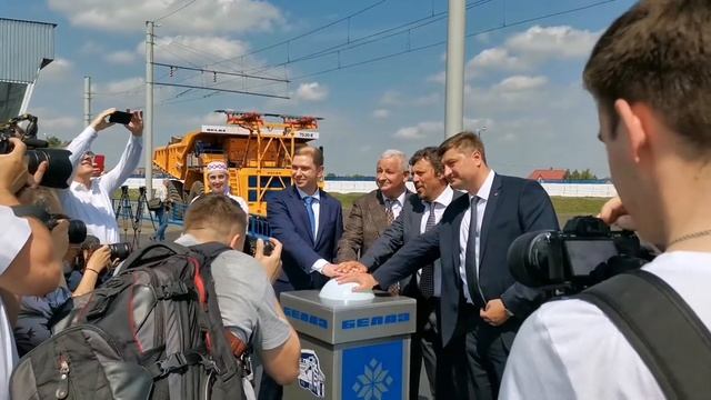 Открытие полигона для испытания дизель-троллейвозов смотреть онлайн