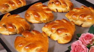 Пуховые булочки - мягкие и вкусные! Пышные, воздушные! Простой рецепт