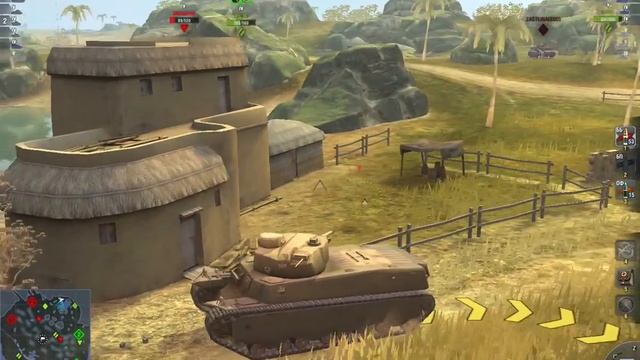 WOT BLITZ-Купил Танк - T1 Heavy смотреть онлайн
