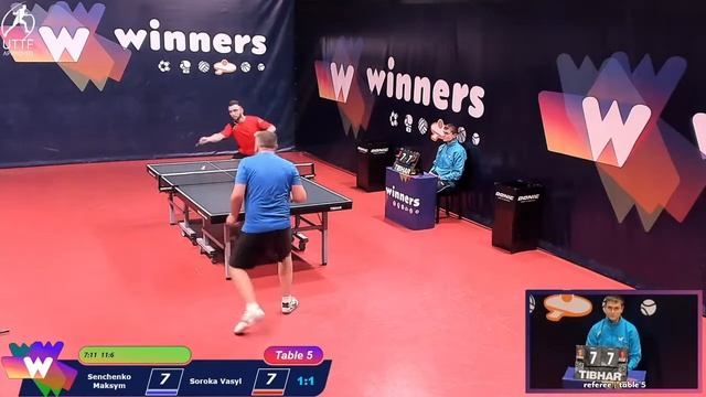 WINners League 20.11.2021 Senchenko M. - Soroka V. 15:15 смотреть онлайн
