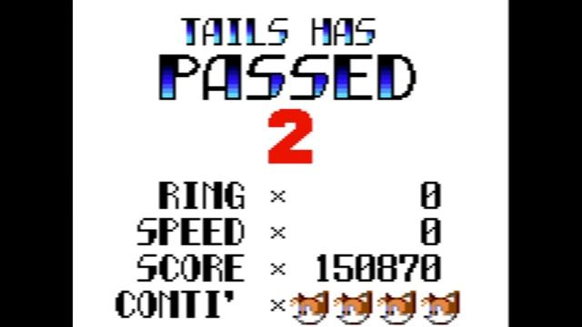 Sonic the Hedgehog Chaos - Tails [Sega Game Gear] смотреть онлайн
