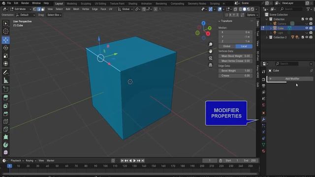 MÉTODOS PARA CHANFRAR ARESTA NO BLENDER 3D смотреть онлайн