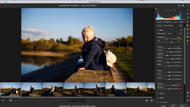 Camera RAW - Nasycenie i Textura смотреть онлайн