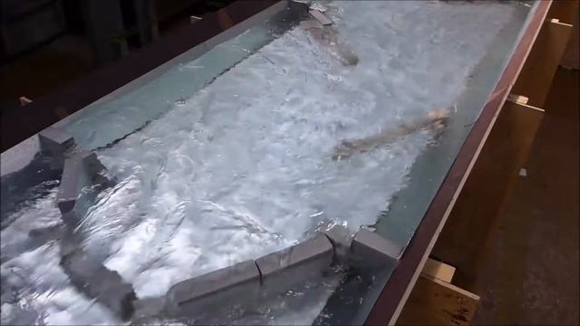 Tokyo Kasai Canoe Slalom Olympic Venue Hydraulic Model - model sections смотреть онлайн