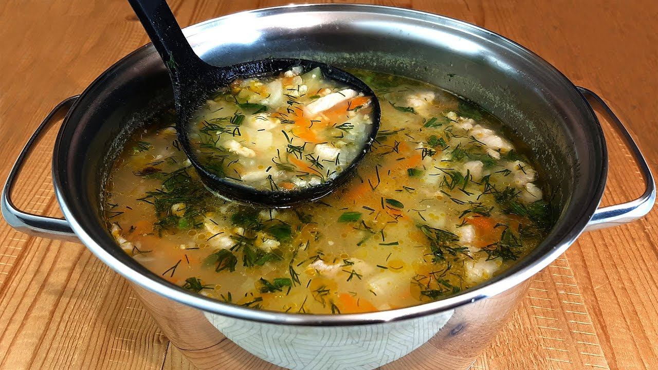 Суп с пшеном или просто КУЛЕШ. Полевой суп вкуснее домашнего! Простейший рецепт #натальягорбачева смотреть онлайн