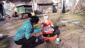 НАКОНЕЦ-ТО БАБУЛЬКА СТАЛА КРАСОТКОЙ , ГЛАЗ РАДУЕТ