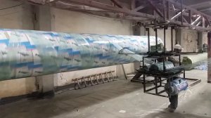 Станок намотки стекловолокна. Спиральная намотка