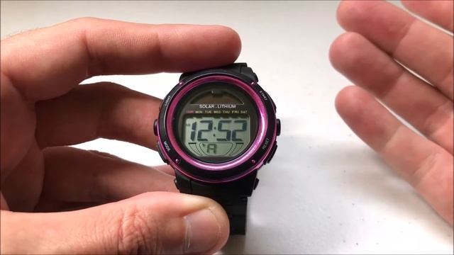 SKMEI (Model 1096) - Switch Time Format (12 Vs. 24 Hour)