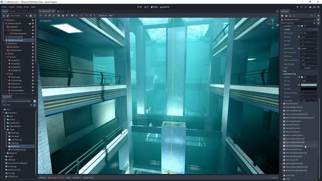 Godot 4.0 Liminal spaces Testing SDFGI Volumetric Fog SSAO SSR смотреть онлайн