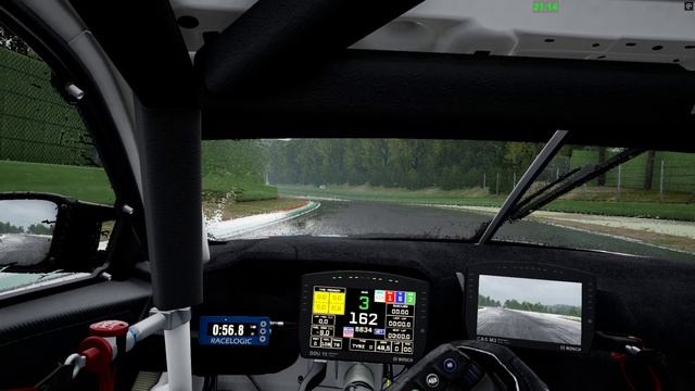 ACC Imola, дождь. смотреть онлайн