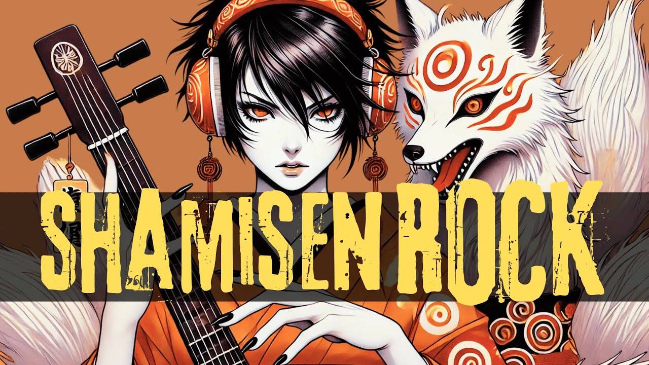 Shamisen × Rock   Work & Study Special BGM Vol.4 By Samurai Girl