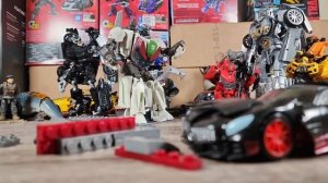 ( Transformers stop-motion) What if I survived ironhide: The battle of Chicago.