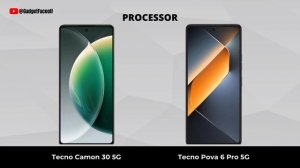 Tecno Camon 30 5G vs Tecno Pova 6 Pro