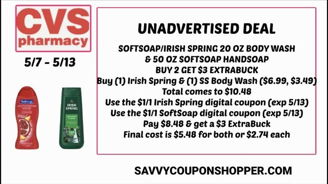 CVS UNADVERTISED DEALS (5/7 - 5/13) | 14 NEW DEALS 🚨 смотреть онлайн