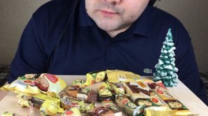 ASMR CHOCOLATE CANDY ALENKA *Russian Chocolate* (Relaxing Eating Sounds)  Mukbang *NO TALKING*