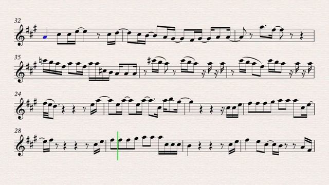 Always Remember Us This Way - Lady Gaga _ Play along for Alto Saxophone смотреть онлайн
