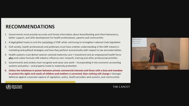 Launch of The Lancet 2023 Series on Breastfeeding смотреть онлайн