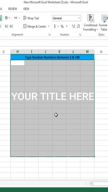Random Numbers In Excel | How To generate random numbers in excel | excel tips & tricks | Excel смотреть онлайн