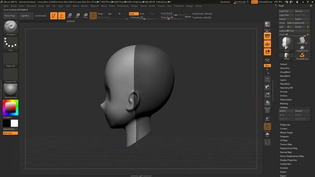 Zbrush tutorials in Telugu | How to delete Geometry in Zbrush | Multimedia Telugu смотреть онлайн