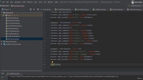 1 - Python GUI Training