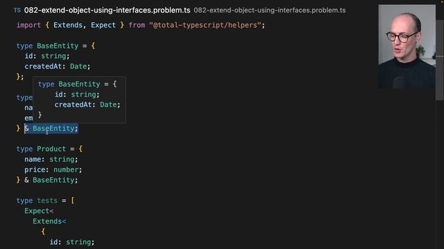 129 Extend an Object Using Interfaces in TypeScript смотреть онлайн