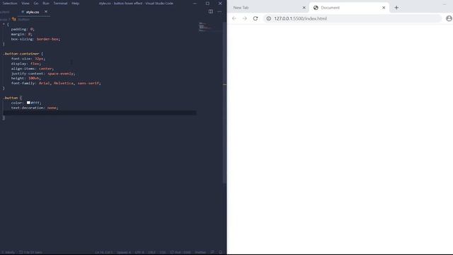 CSS Button Hover Effects in 1 Minute | HTML CSS смотреть онлайн