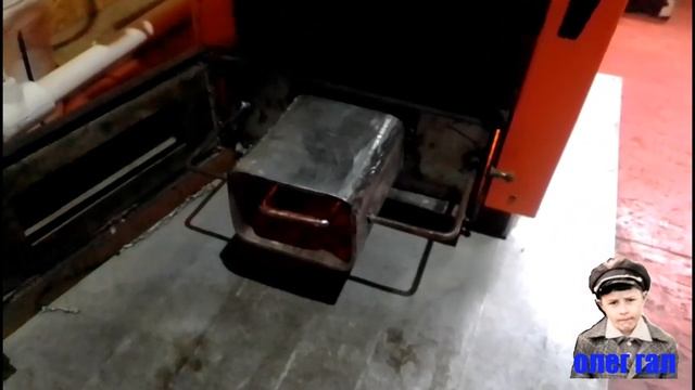 Горелка на отработке в котёл. смотреть онлайн