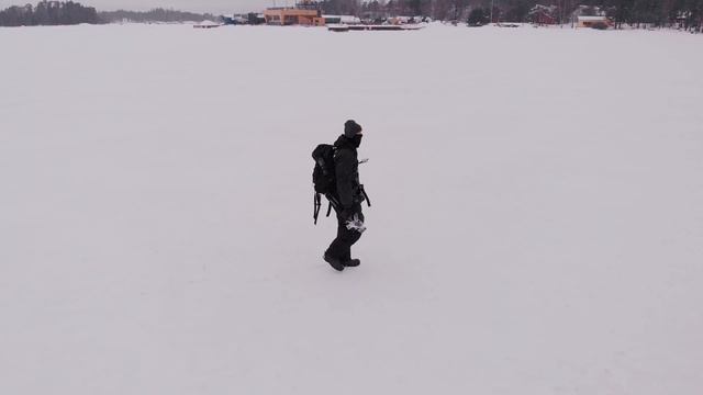 PAINTING IN -30°C !! (FINLAND) // Collab with photographer @Juusohd смотреть онлайн