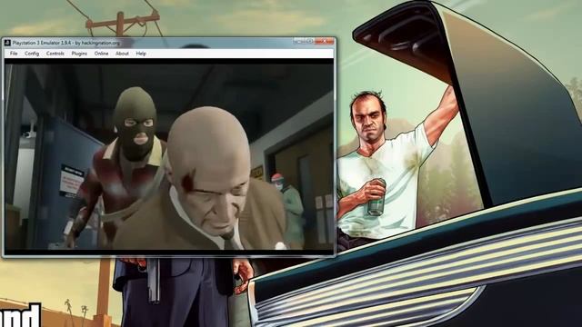 PS3 Emulator Playstation 3 Emulator for PC running GTA 5 смотреть онлайн