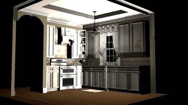 3DS MAX Kitchen смотреть онлайн