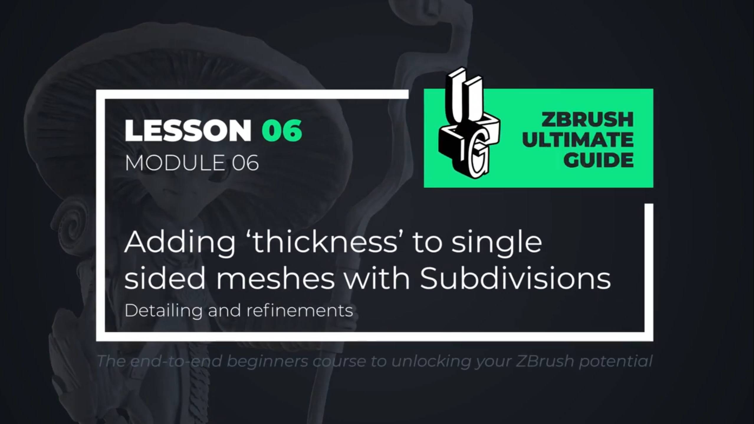 6-6 Thickness with Subdivision смотреть онлайн