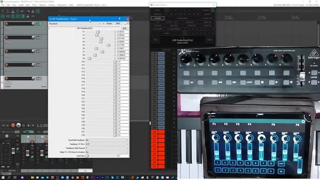 Smart Knobs 2 + Xtouch mini + Lemur test смотреть онлайн
