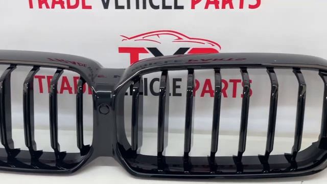 Fits BMW 5 Series G30 G31 LCI 2020- Front Kidney Grilles M Performance Style Gloss Black смотреть онлайн